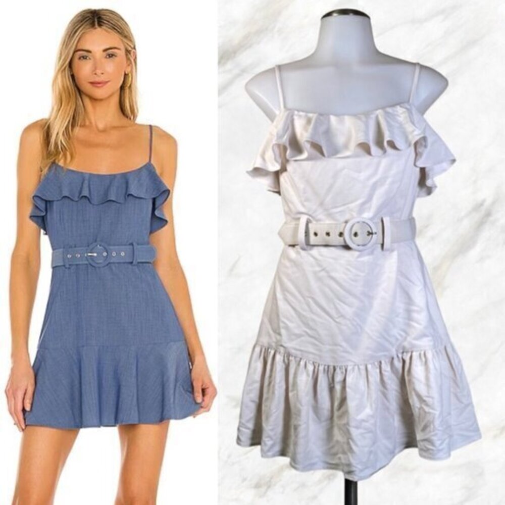 Lovers and Friends Jacquie Mini Dress in Ivory